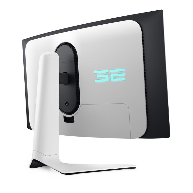 Alienware AW3225QF computer monitor 81,3 cm (32"") 3840 x 2160 Pixels 4K Ultra HD QD-OLED Zwart, Wit