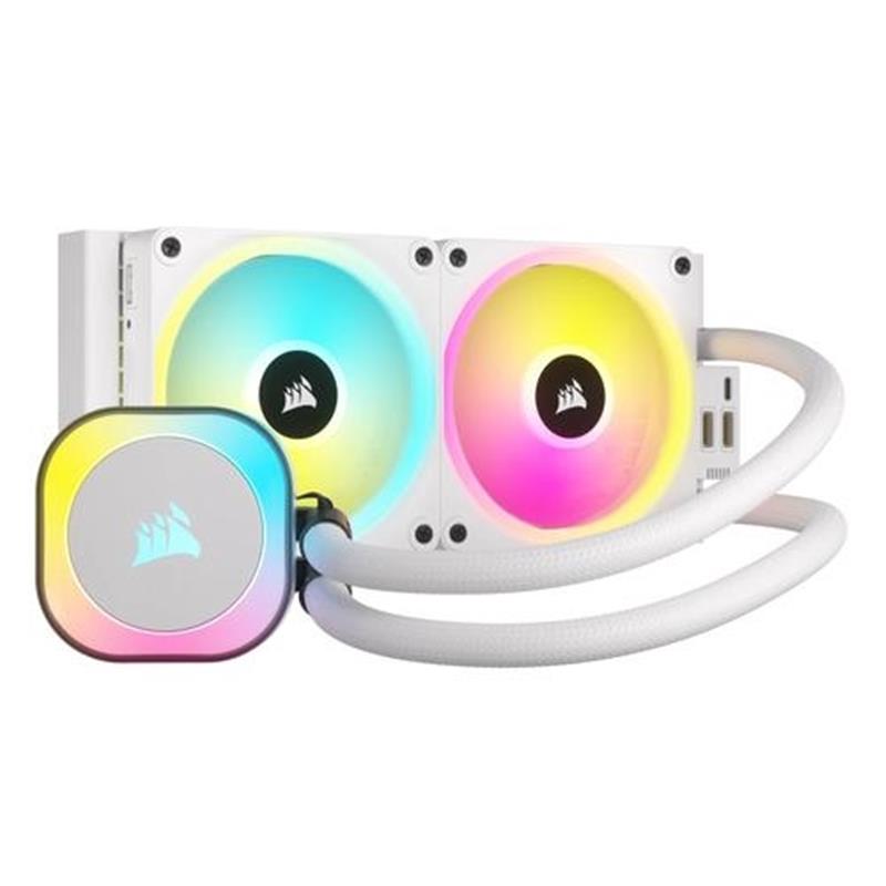 iCUE LINK H100i RGB Wht AIO 240mm Cooler