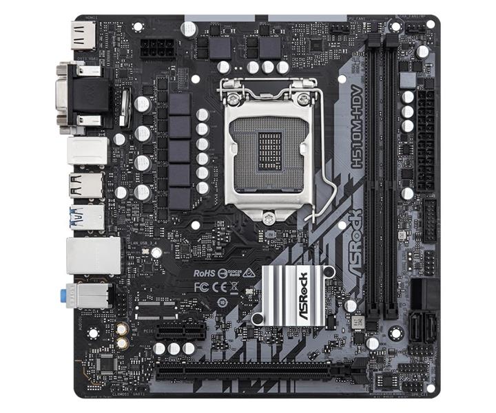 Asrock H510M-HDV R2.0 Intel H510 LGA 1200 micro ATX