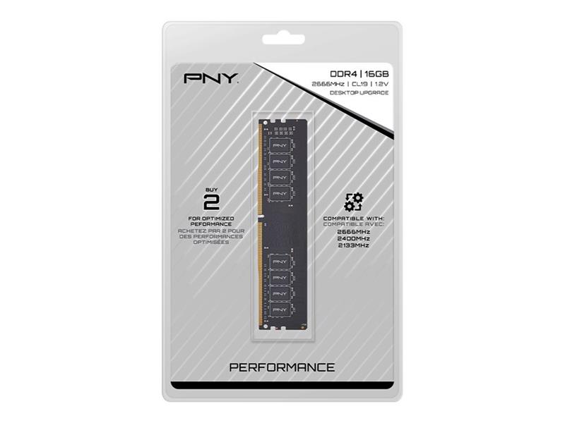 PNY 16GB DDR4 PC4-21300 2666Mhz DIMM