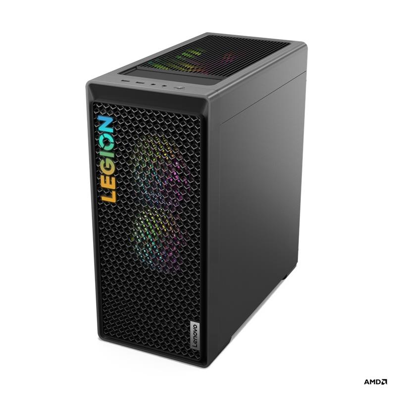 Lenovo Legion T5 Tower AMD Ryzen™ 7 7700 16 GB DDR5-SDRAM 1 TB SSD NVIDIA GeForce RTX 4060 Ti Windows 11 Home PC Grijs