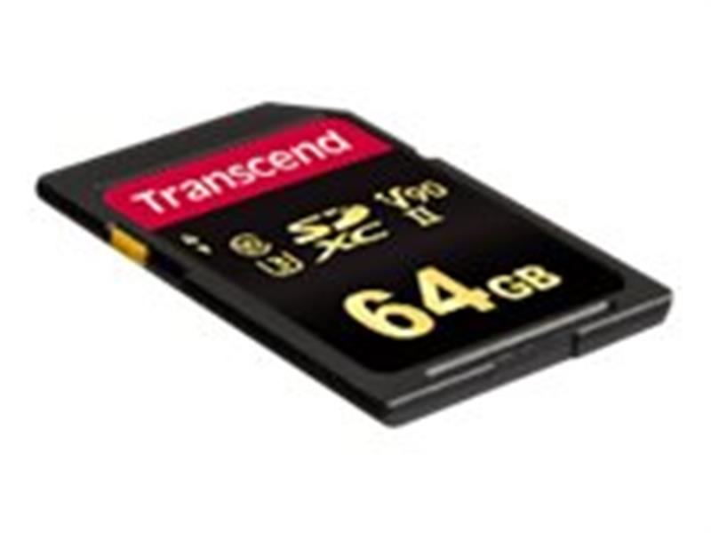 TRANSCEND 64GB SDXC Class3 UHS-II Card