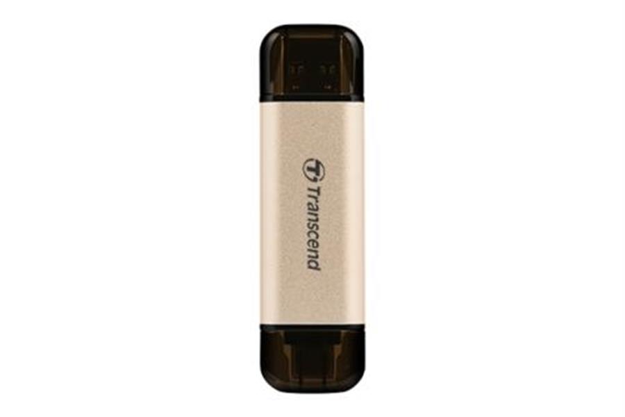 Transcend JetFlash 930C USB flash drive 128 GB USB Type-A USB Type-C 3 2 Gen 1 3 1 Gen 1 Goud