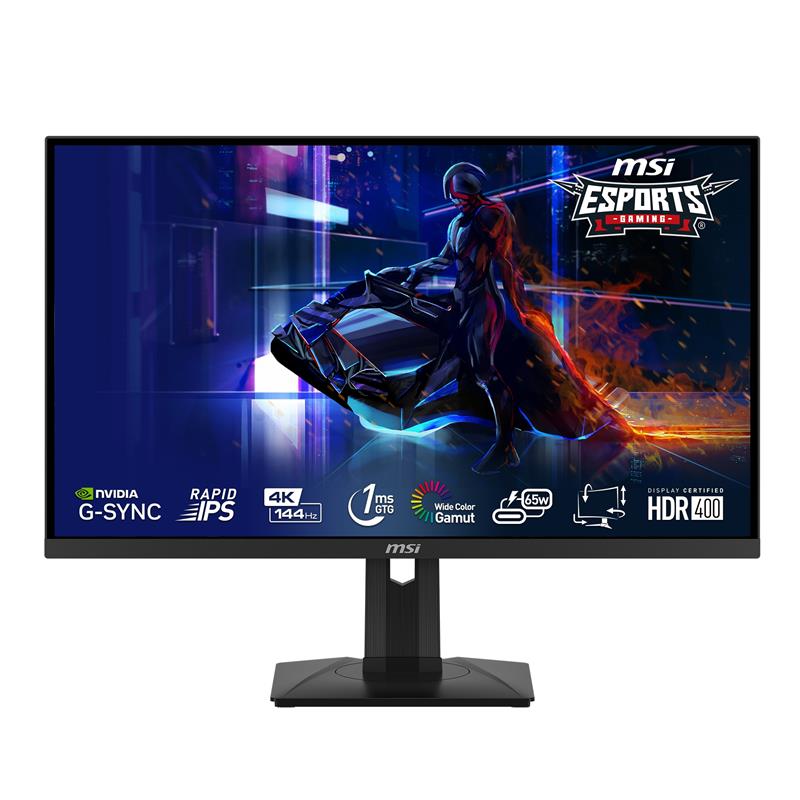 MSI MAG 274UPF computer monitor 68,6 cm (27"") 3840 x 2160 Pixels UltraWide Full HD Zwart