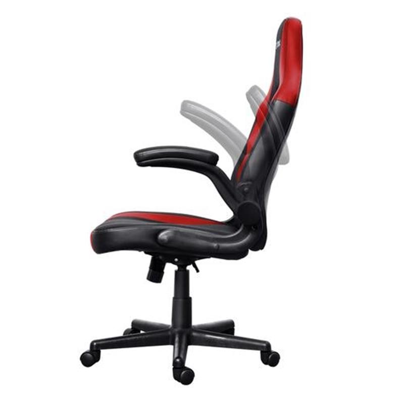 Trust GXT 703R RIYE Universele gamestoel Zwart, Rood