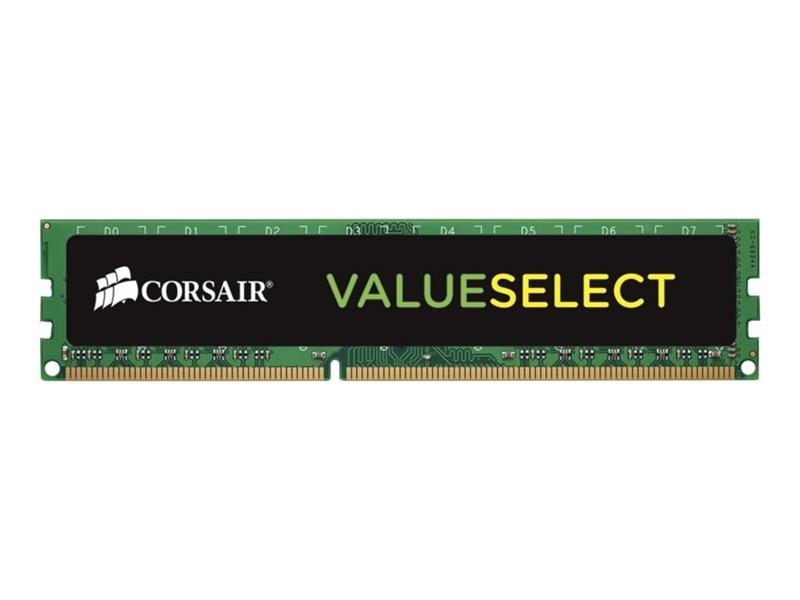 Corsair 4GB DDR3 1600MHz UDIMM geheugenmodule 1 x 4 GB