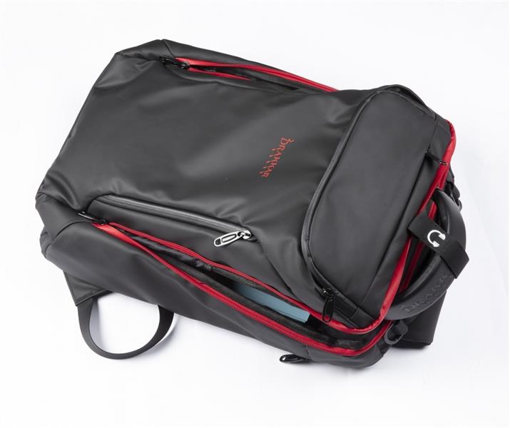 Konix Drakkar KX DK RAGNARR 17 GAMING BACKPAC 43,2 cm (17"") Rugzak Zwart, Rood