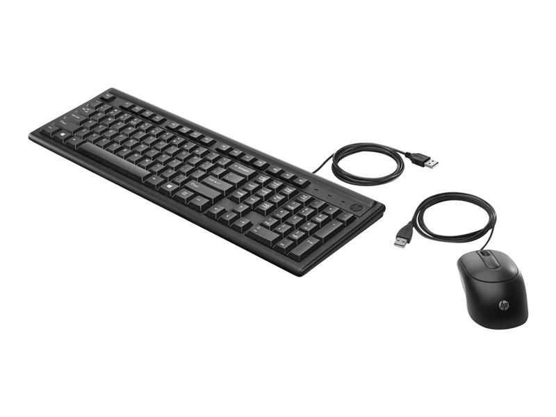 160 Keyboard and Mouse Set - Black