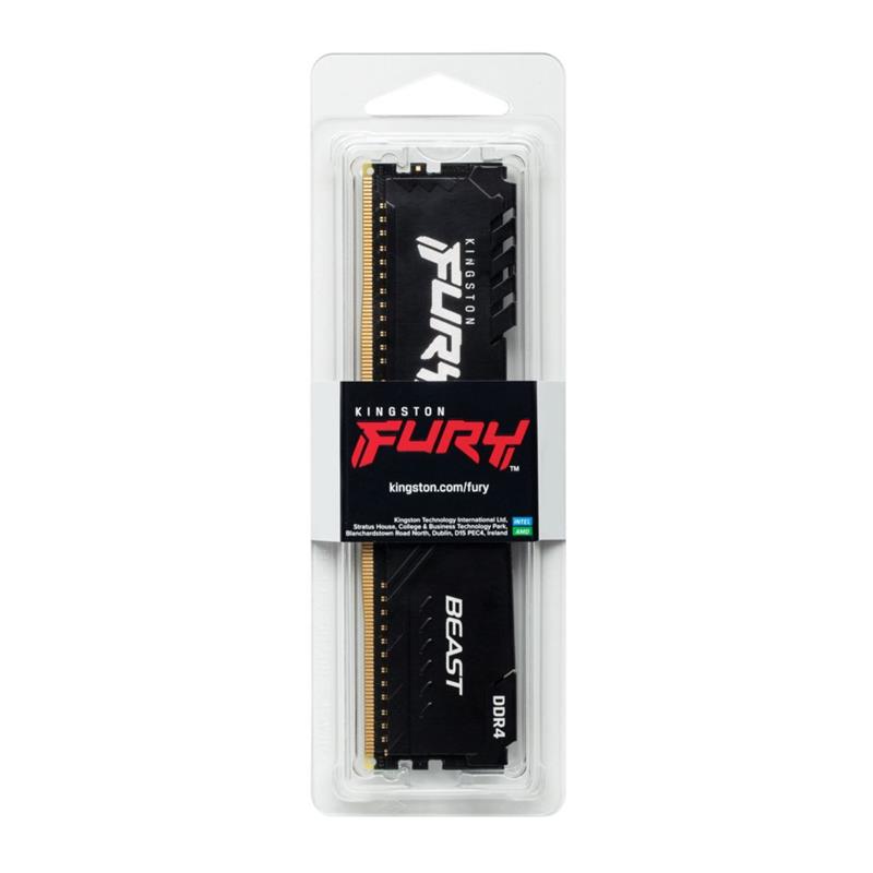 Kingston Technology FURY Beast geheugenmodule 8 GB 1 x 8 GB DDR4 2666 MHz