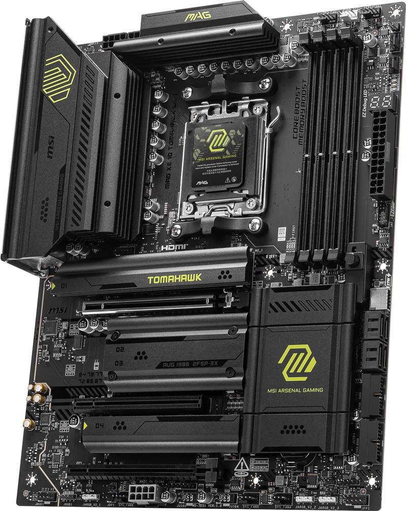 MSI MAG X870 TOMAHAWK WIFI moederbord AMD X870 Socket AM5 ATX