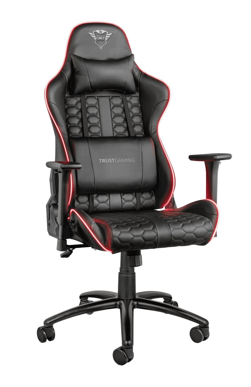Trust GXT 717 Rayza Universele gamestoel Blauw, Groen, Oranje, Roze, Paars, Rood, Geel
