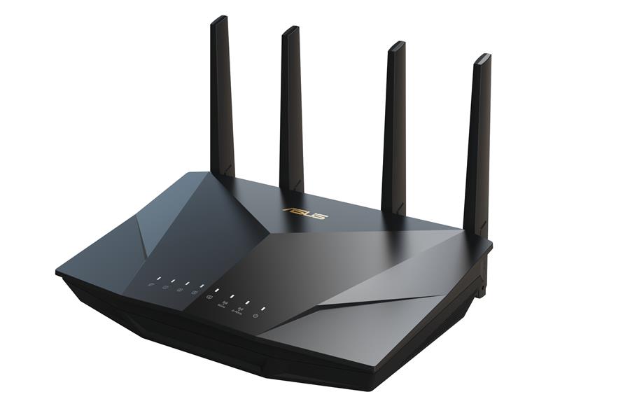 ASUS RT-AX5400 draadloze router Gigabit Ethernet Dual-band (2.4 GHz / 5 GHz) Zwart