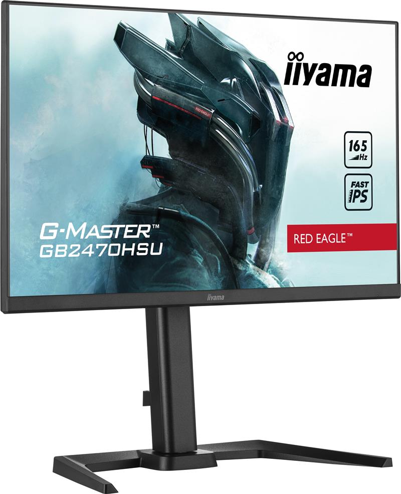 iiyama G-MASTER GB2470HSU-B5 LED display 61 cm (24"") 1920 x 1080 Pixels Full HD Zwart