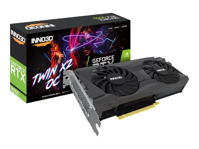 INNO3D GeForce RTX 3050 Twin X2 OC 8GB