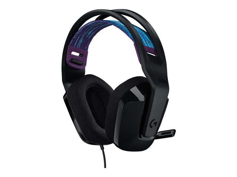 LOGI G335 Wired Gaming Headset - BLACK
