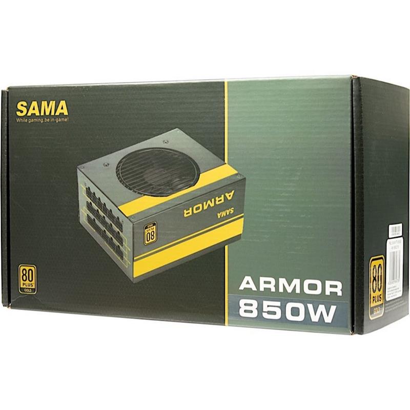 Inter-Tech SAMA FTX-850-B ARMOR power supply unit 850 W 20+4 pin ATX ATX Zwart