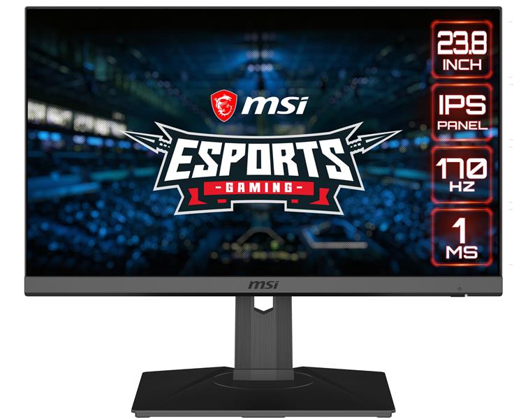 MSI Optix MAG245R2 computer monitor 60,5 cm (23.8"") 1920 x 1080 Pixels Full HD LCD Zwart