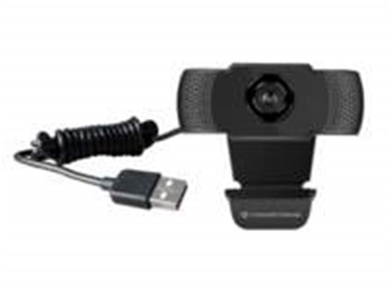 Conceptronic AMDIS webcam 2 MP 1920 x 1080 Pixels USB 2.0 Zwart