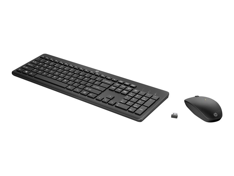 HP 230 toetsenbord RF Draadloos QWERTY Engels Zwart