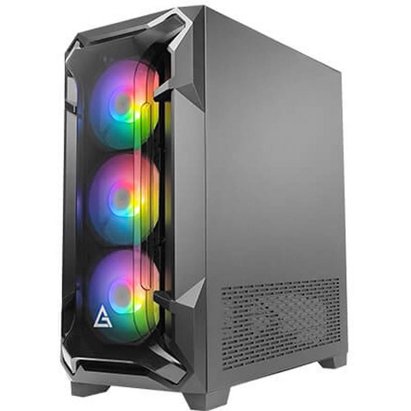 Antec DF600 Flux Midi Tower Zwart / RGB