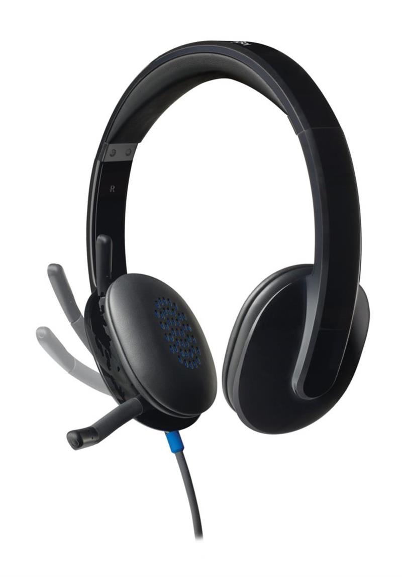 Logitech H540 Headset Hoofdband Zwart