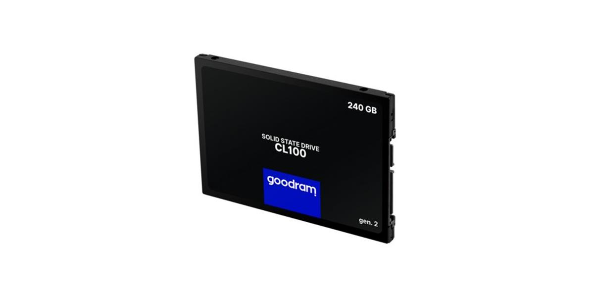 GOODRAM CL100 gen 3 SSD 2 5 240GB SATA III 3D TLC Retail 520 400 MB s