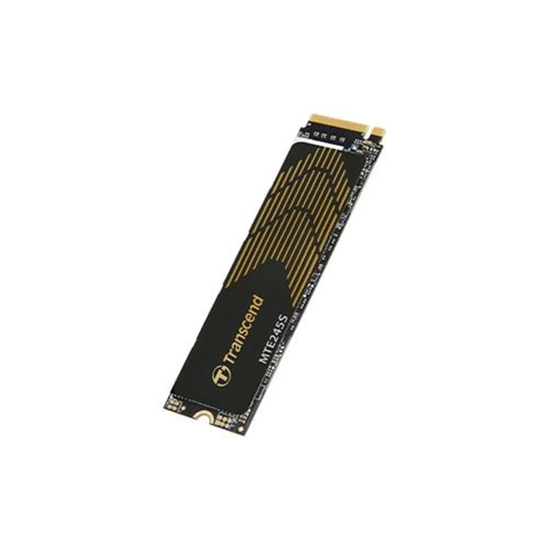 Transcend 245s SSD 4 TB M 2 2280 PCIe Gen4x4 NVMe 3D TLC DRAM-less 5300 4000 MB s