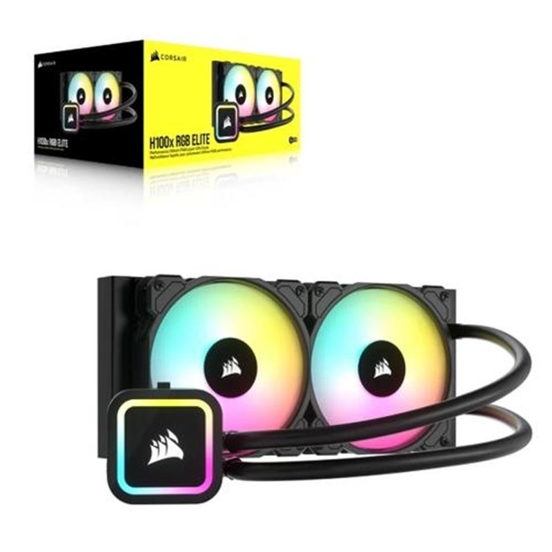 H100x RGB 240mm Rad Liquid Cooler v2