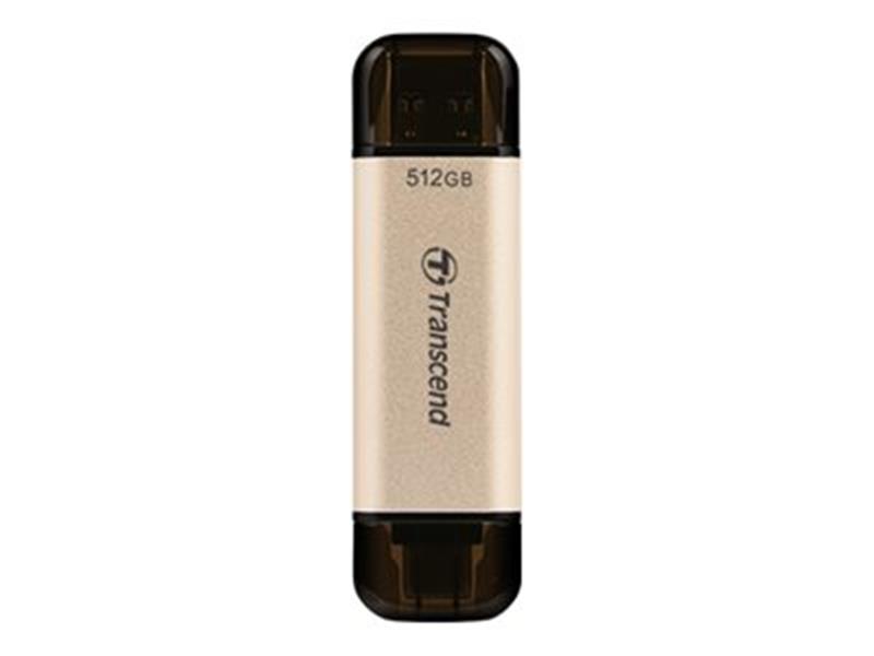 Transcend JetFlash 930C USB flash drive 128 GB USB Type-A USB Type-C 3 2 Gen 1 3 1 Gen 1 Goud