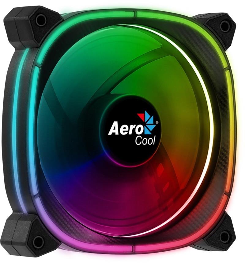 Aerocool Astro 12 Computer behuizing Ventilator 12 cm Zwart