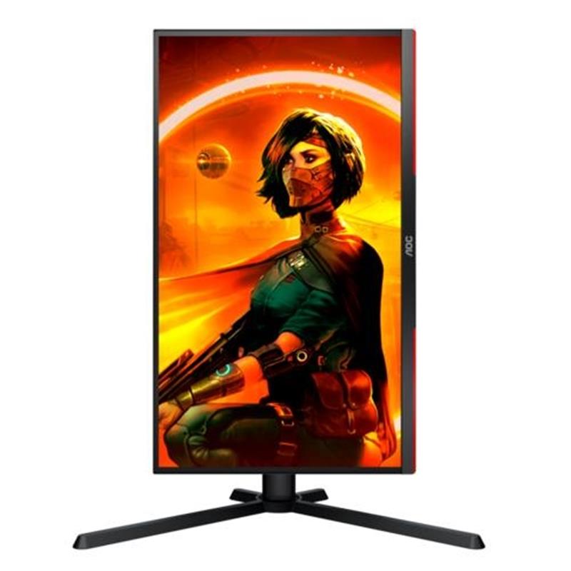 AOC 25G3ZM/BK computer monitor 62,2 cm (24.5"") 1920 x 1080 Pixels Full HD Zwart, Rood