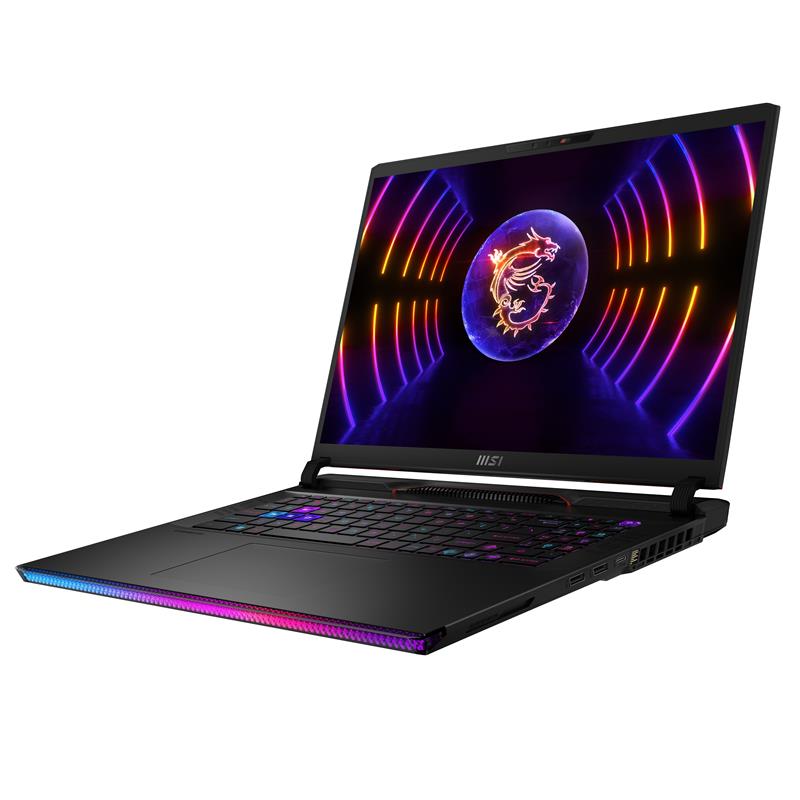 MSI Gaming RAIDER GE78HX 13VG-050NL notebook i9-13980HX 43,2 cm (17"") Quad HD+ Intel® Core™ i9 16 GB DDR5-SDRAM 2000 GB SSD NVIDIA GeForce RTX 4070 W