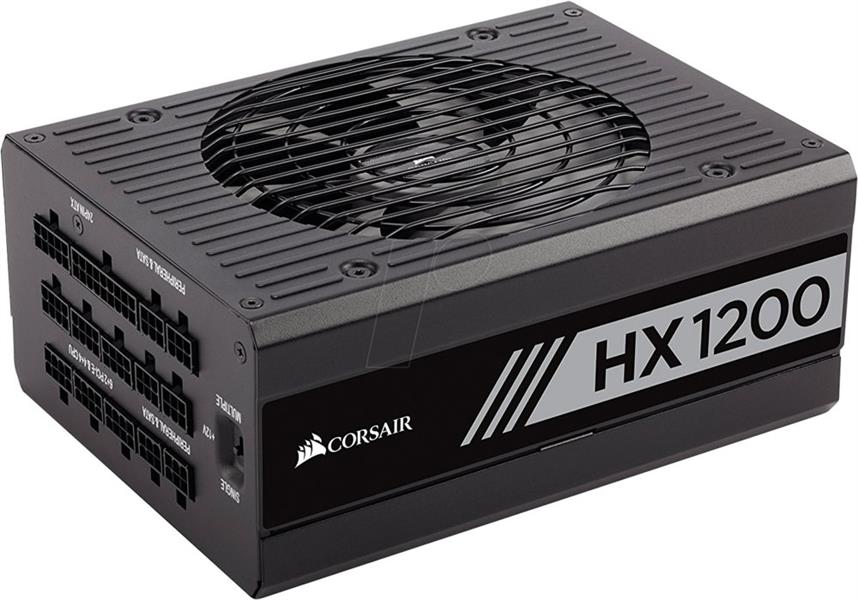 Corsair HX1200 power supply unit 1200 W 20 4 pin ATX ATX Zwart