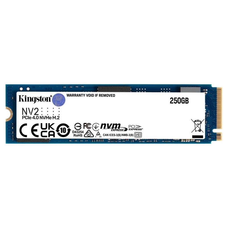 Kingston Technology NV2 M.2 250 GB PCI Express 4.0 NVMe