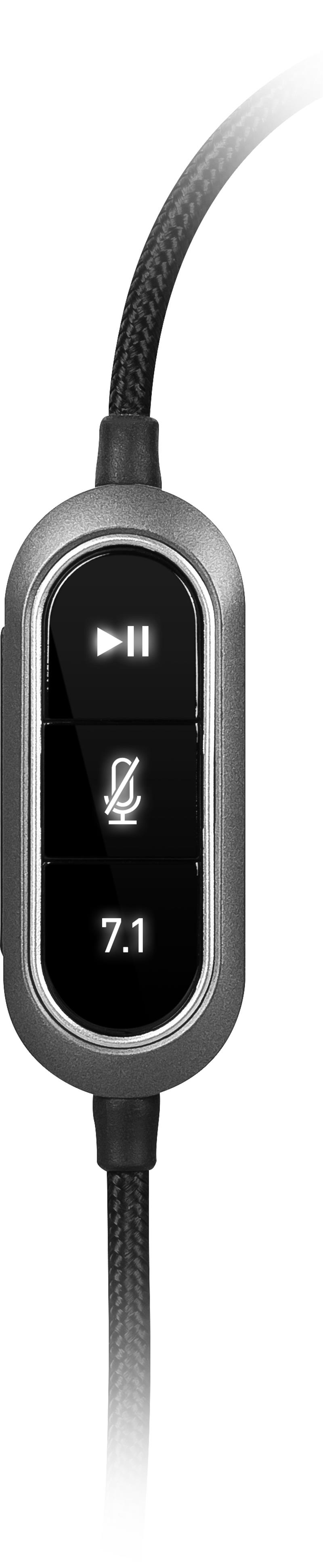 MSI IMMERSE GH40 ENC hoofdtelefoon/headset Bedraad Hoofdband Gamen Zwart