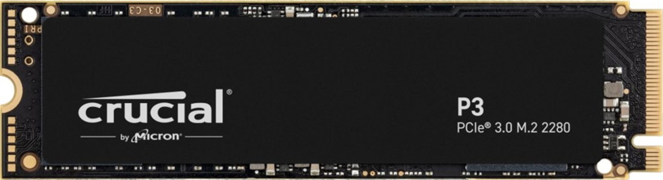 Crucial MX500 P3 SSD 500GB M 2 PCIe