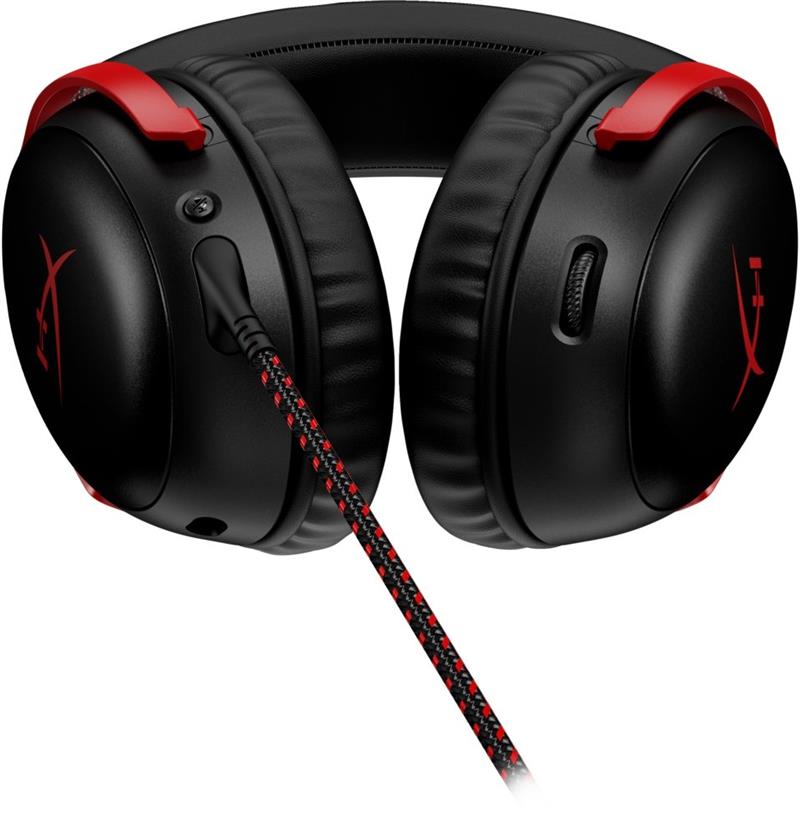 HP HyperX Cloud III - Gamingheadset (zwart/rood)