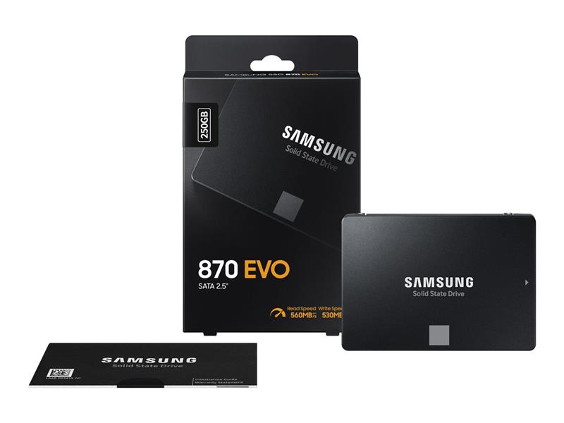 Samsung 870 EVO 2.5"" 250 GB SATA III V-NAND