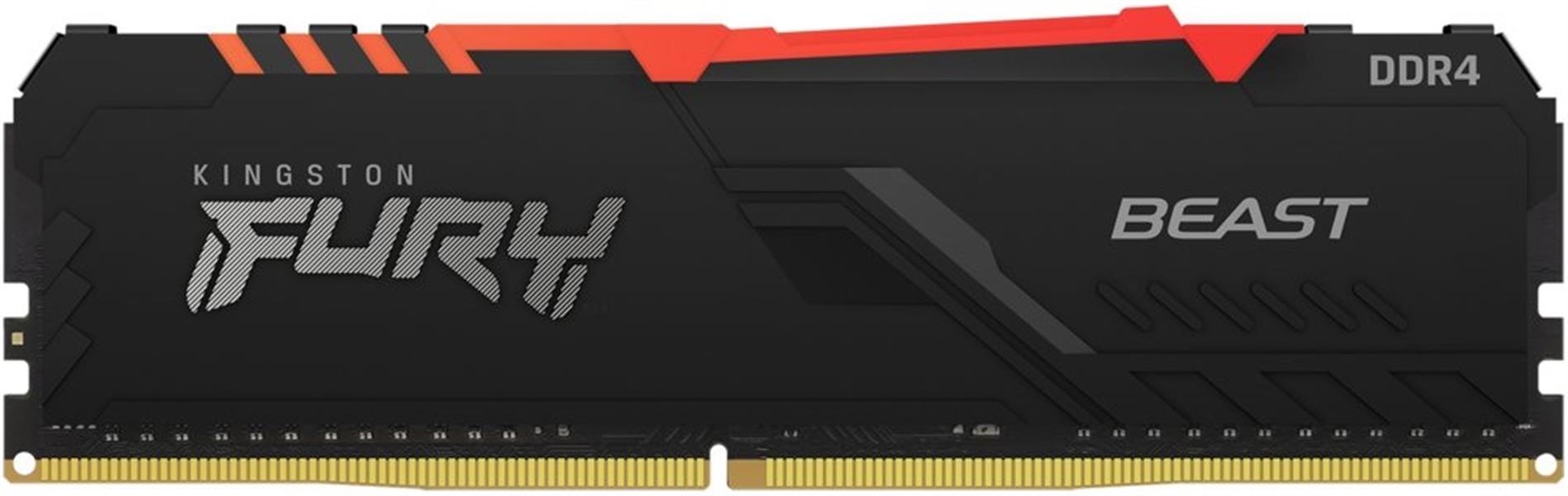 MEM Kingston Fury Beast 16GB DDR4 DIMM 3600MHz