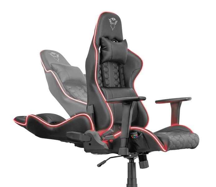 Trust GXT 717 Rayza Universele gamestoel Blauw, Groen, Oranje, Roze, Paars, Rood, Geel