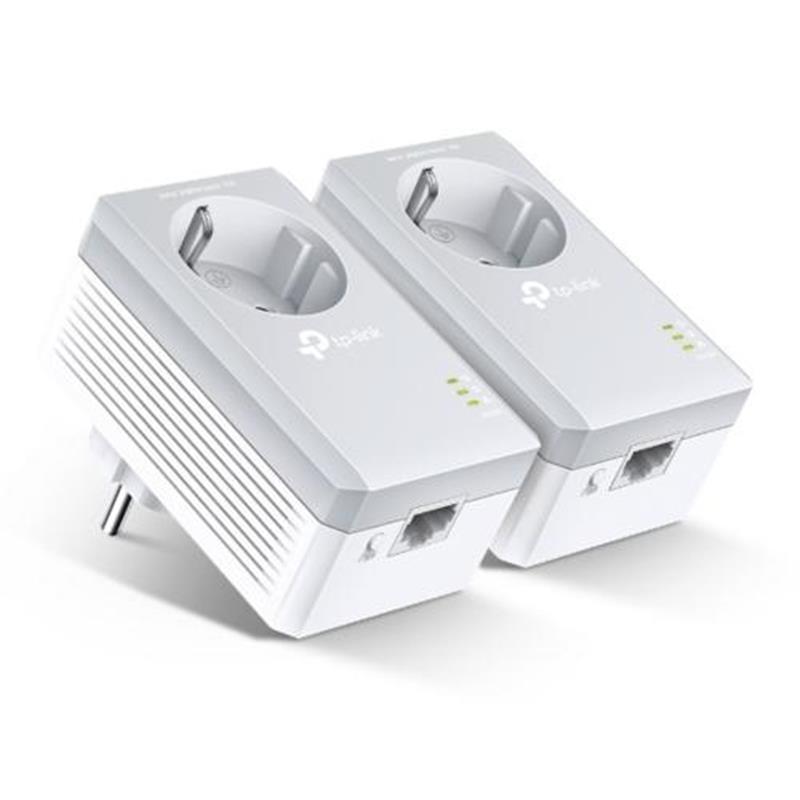 TP-LINK TL-PA4010PKIT PowerLine-netwerkadapter 600 Mbit/s Ethernet LAN Wit 2 stuk(s)