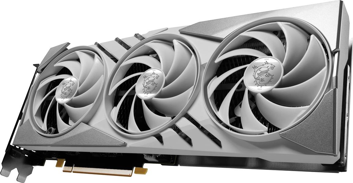 MSI GAMING GeForce RTX 4070 SUPER 12G X SLIM WHITE NVIDIA 12 GB GDDR6X