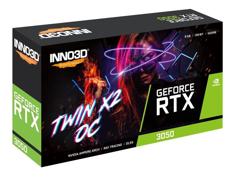 INNO3D GeForce RTX 3050 Twin X2 OC 8GB