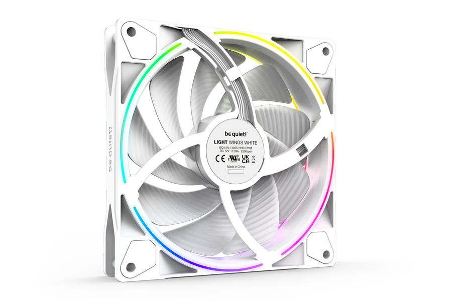 be quiet! LIGHT WINGS Computer behuizing Ventilator 14 cm Wit 3 stuk(s)