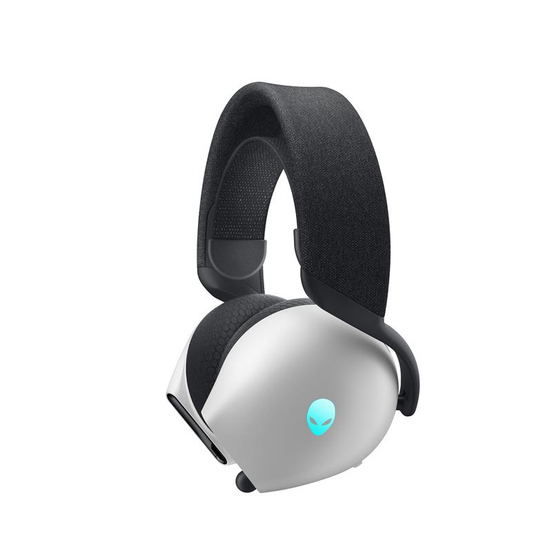 Alienware AW720H Headset Bedraad en draadloos Hoofdband Gamen USB Type-C Zwart, Wit