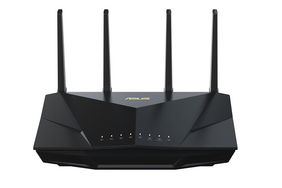 ASUS RT-AX5400 draadloze router Gigabit Ethernet Dual-band (2.4 GHz / 5 GHz) Zwart