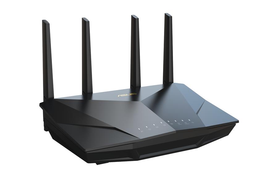 ASUS RT-AX5400 draadloze router Gigabit Ethernet Dual-band (2.4 GHz / 5 GHz) Zwart