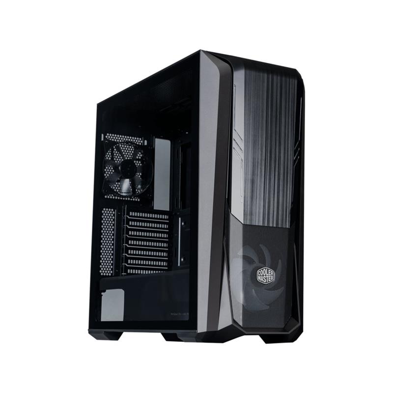 Cooler Master MasterBox 500 Black ATX Midi-Tower Window ARGB FineMesh Tool-Free