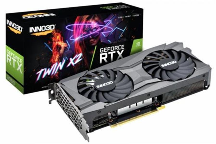 INNO3D GeForce RTX 3060 Twin X2 12GB GDDR6 192-bit 1777 15Gbps 3xDP HDMI