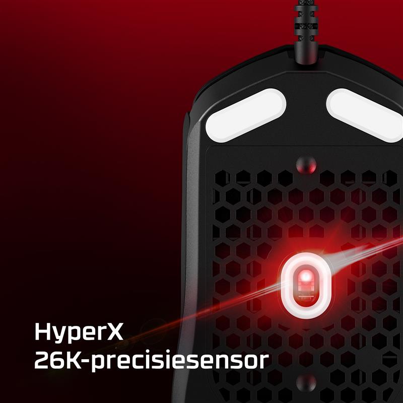 HyperX Pulsefire Haste 2 - gamingmuis (wit)
